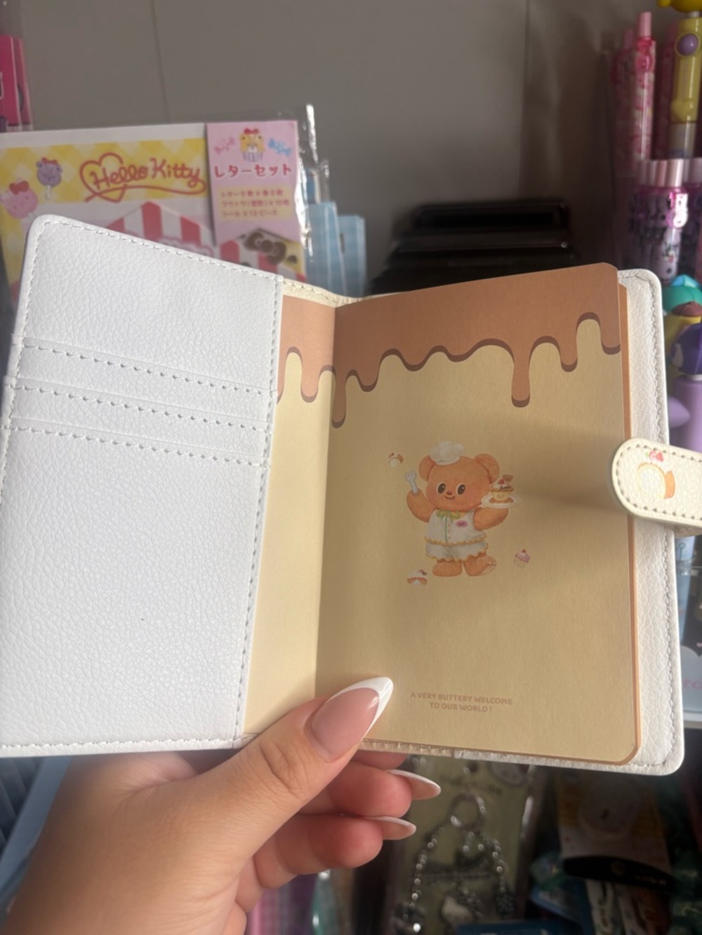 Butterbear Magnetic Notebook/journal - Picture 4 of 5